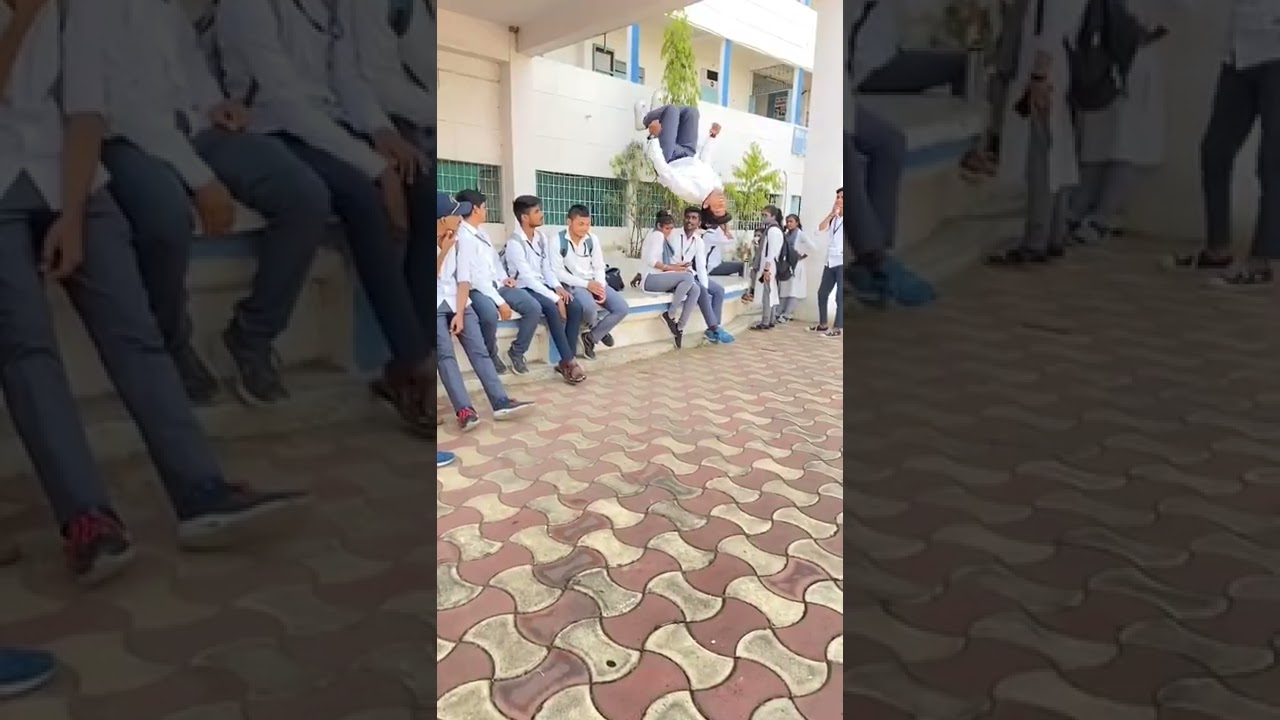 College Girls Flips Reaction 😱 | Backflip Reaction | Joseph Chavhan | 