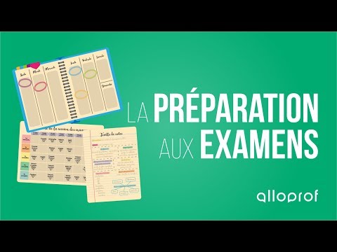 La préparation aux examens | Trucs et conseils | Alloprof