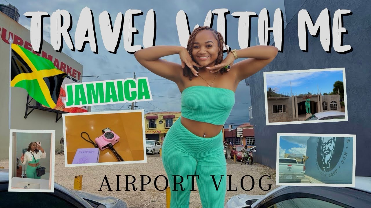 Travel Day Vlog: Jamaica 🇯🇲✈️ + Airport Vlog (Guess who I saw??) 