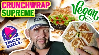 Tacobell Vegan Crunch Wrap Review