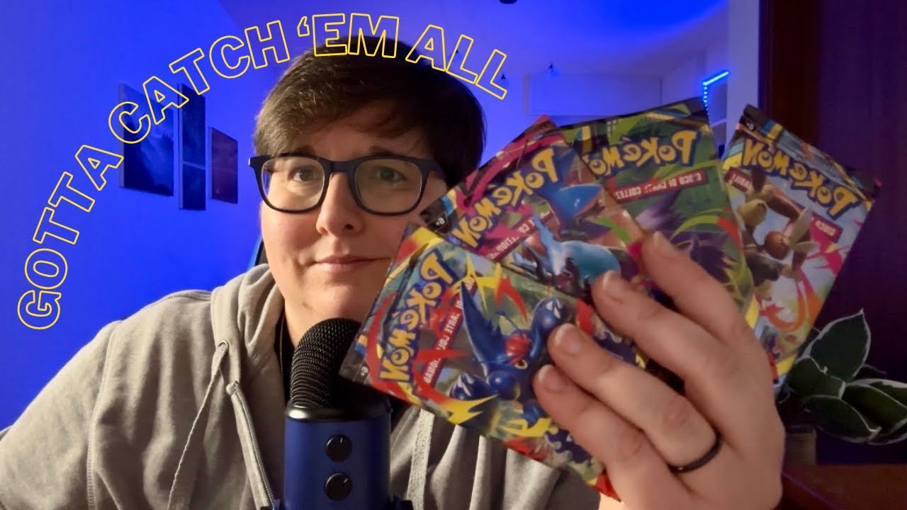 ☄️SBUSTO CARTE POKÉMON 🐲 | ASMR ITA 