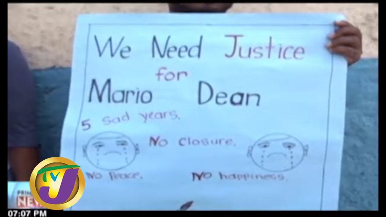 TVJ News Today: Quest for Justice for Mario Dean - August 3 2019