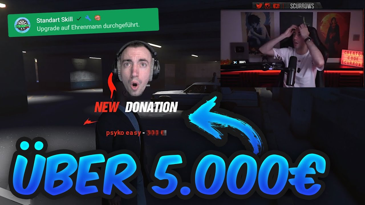 💎 SPENDEN ESKALATION bei SCURROWS: Über 5.000€?!? 😲