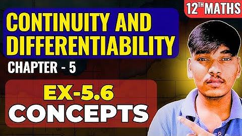 Class 12 Maths Ex 5.6 Derivative of Functions in Parametric Form | NCERT Examples 34 to 37 Explained
