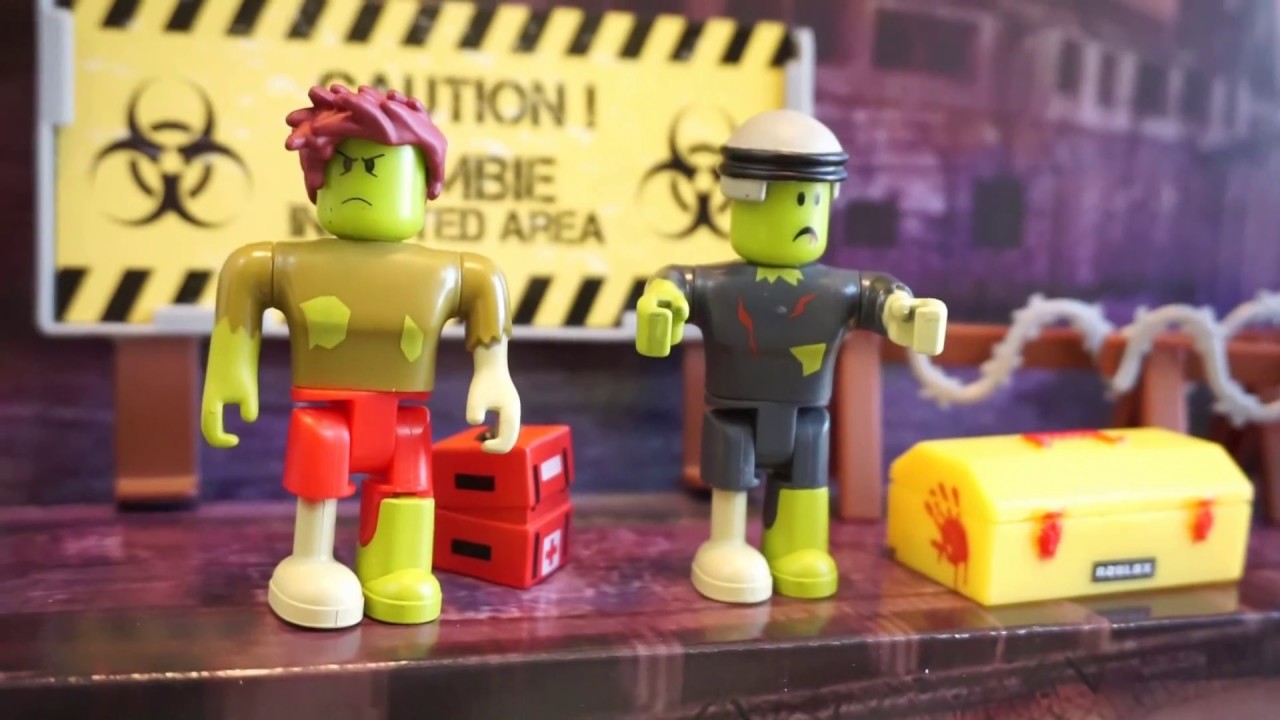 Roblox Series 2 Zombie Attack Action Figures In Real Life Toy