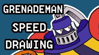 Speed Drawing - Grenademan
