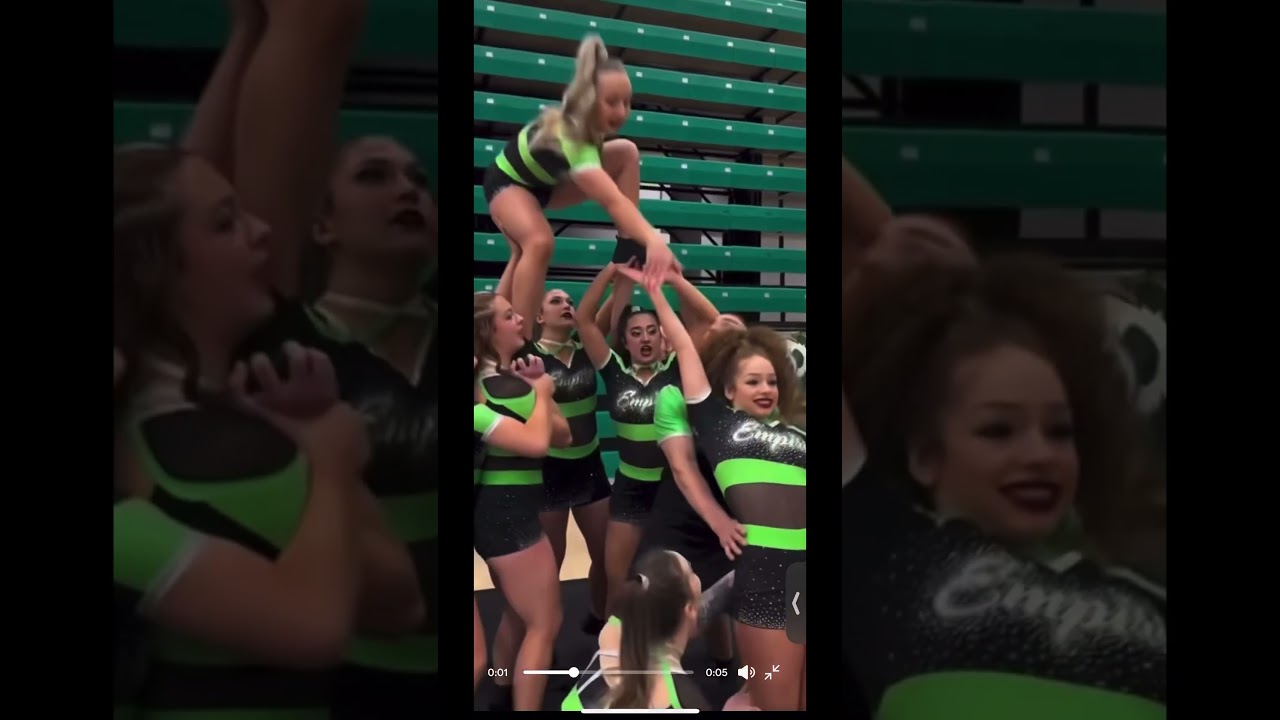 Video of Eli kalogera doing cheer 