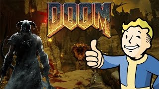 DOOM - FALLOUT & ELDER SCROLLS EASTER EGGS!