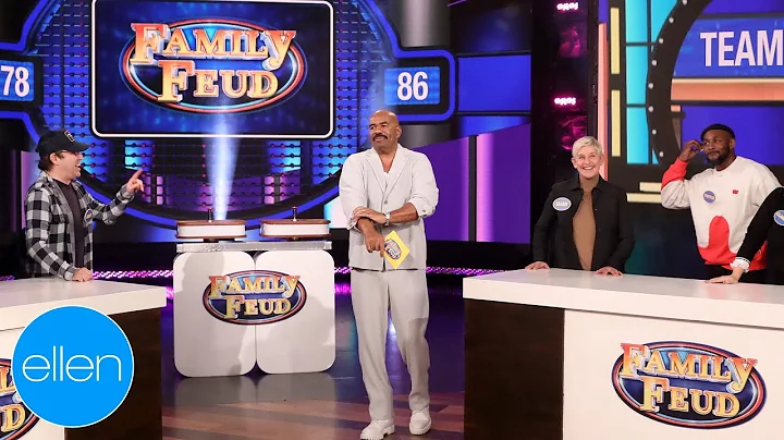 Ellen and Her Staff Play Family Feud