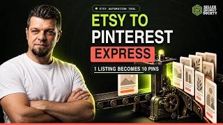 Turn 1 Etsy Listing Into 10 Pinterest Pins in Minutes | Pin Creator Demo
