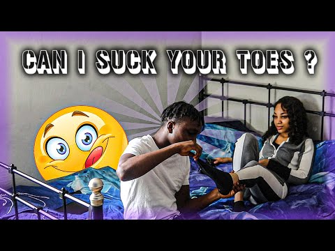 CAN I SUCK YOUR TOES? PRANK ON MY NEW CRUSH !!