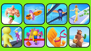 Hyper Casual Games 2021 | Muscle Rush, Shape Shifting and more | The iPad Gamer