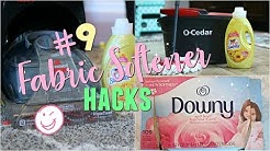 9 Hacks for FABRIC SOFTENER|DIY DRYER SHEETS|REMOVING DEODORANT STAINS FROM CLOTHES