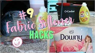 9 Hacks for FABRIC SOFTENER|DIY DRYER SHEETS|REMOVING DEODORANT STAINS FROM CLOTHES