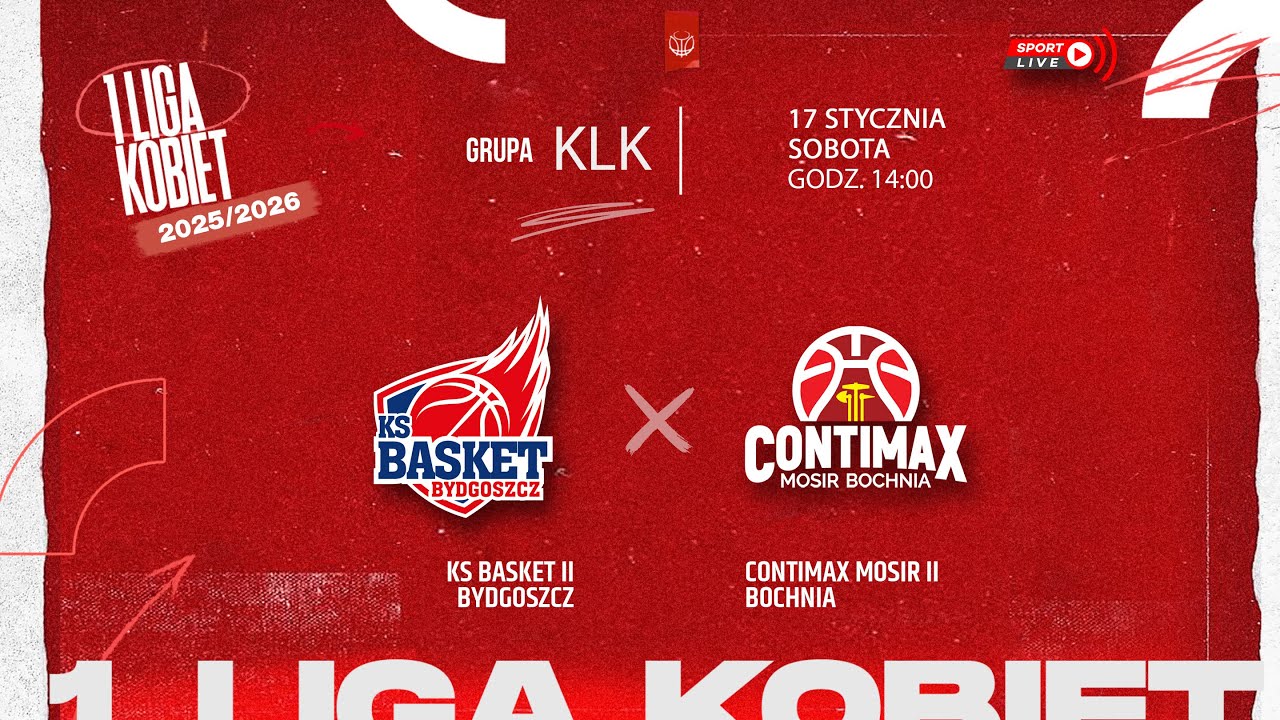 KS Basket II Bydgoszcz - Contimax MOSiR II Bochnia (KLK)