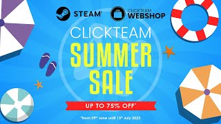 Clickteam Summer Sale 2023