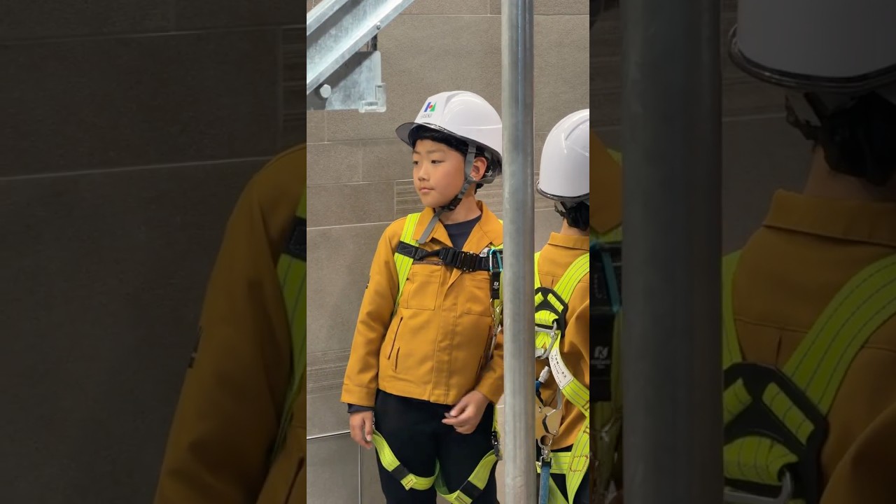 キッザニア マンション建設現場のおしごと👷 #shorts