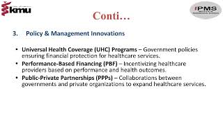 Lecture  11  Innovation of PHC pptx