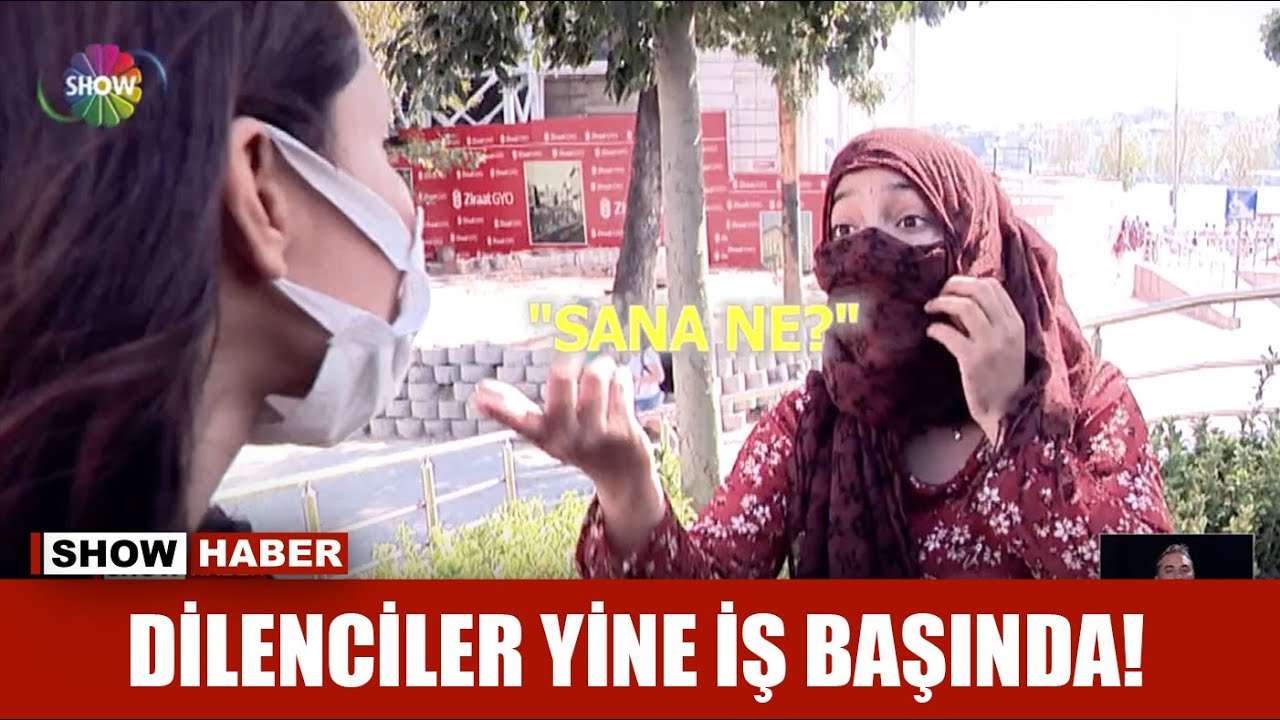 ⁣Dilenciler yine iş başında!