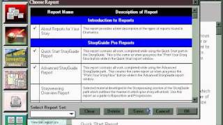 Famous Dramatica Pro 4 - Reports, Part 2 Profile
