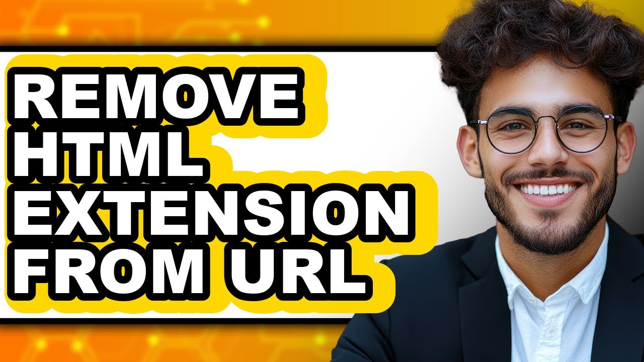 How to Remove Html Extension from Url - Easy Guide - YouTube