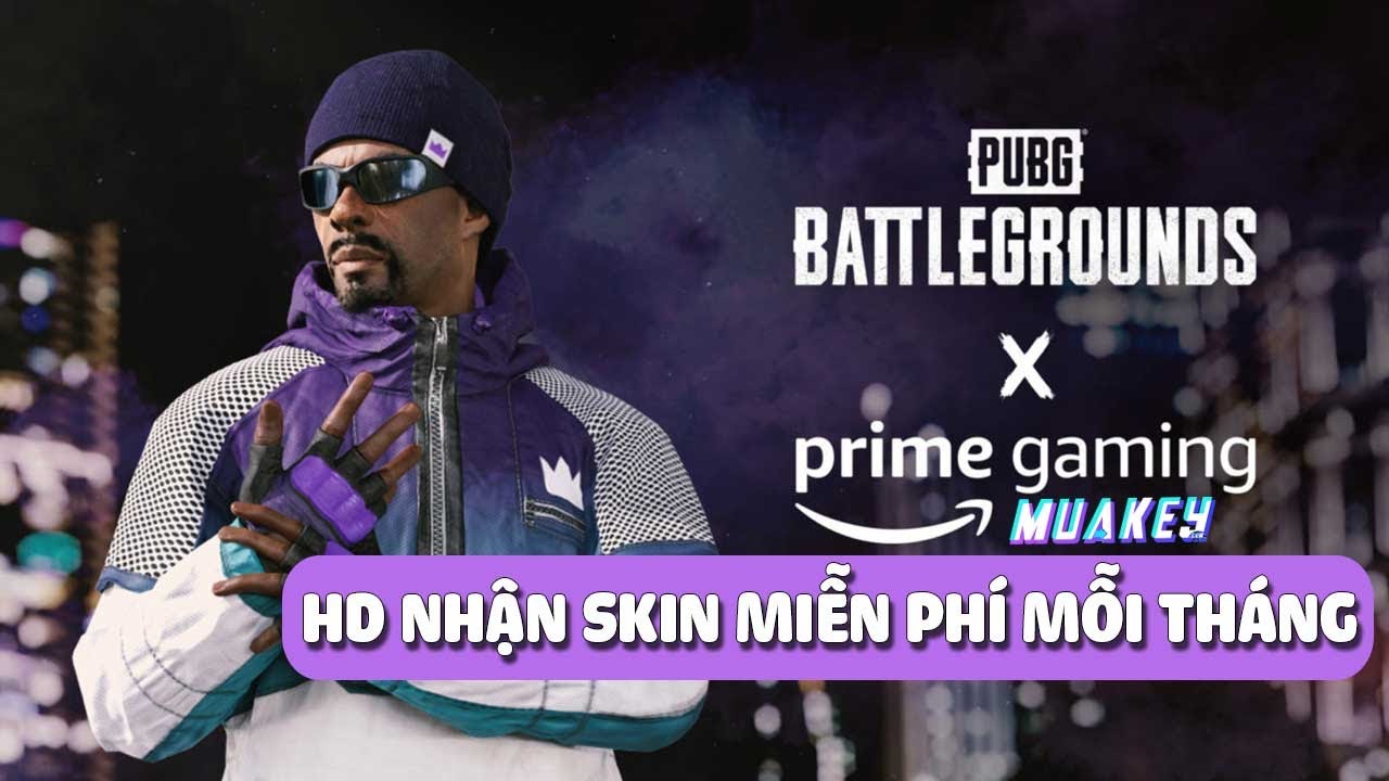 Hướng dẫn Nhận Skin PUBG Miễn Phí mỗi tháng bằng Prime Gaming 2022 | Cách tạo KRAFTON ID