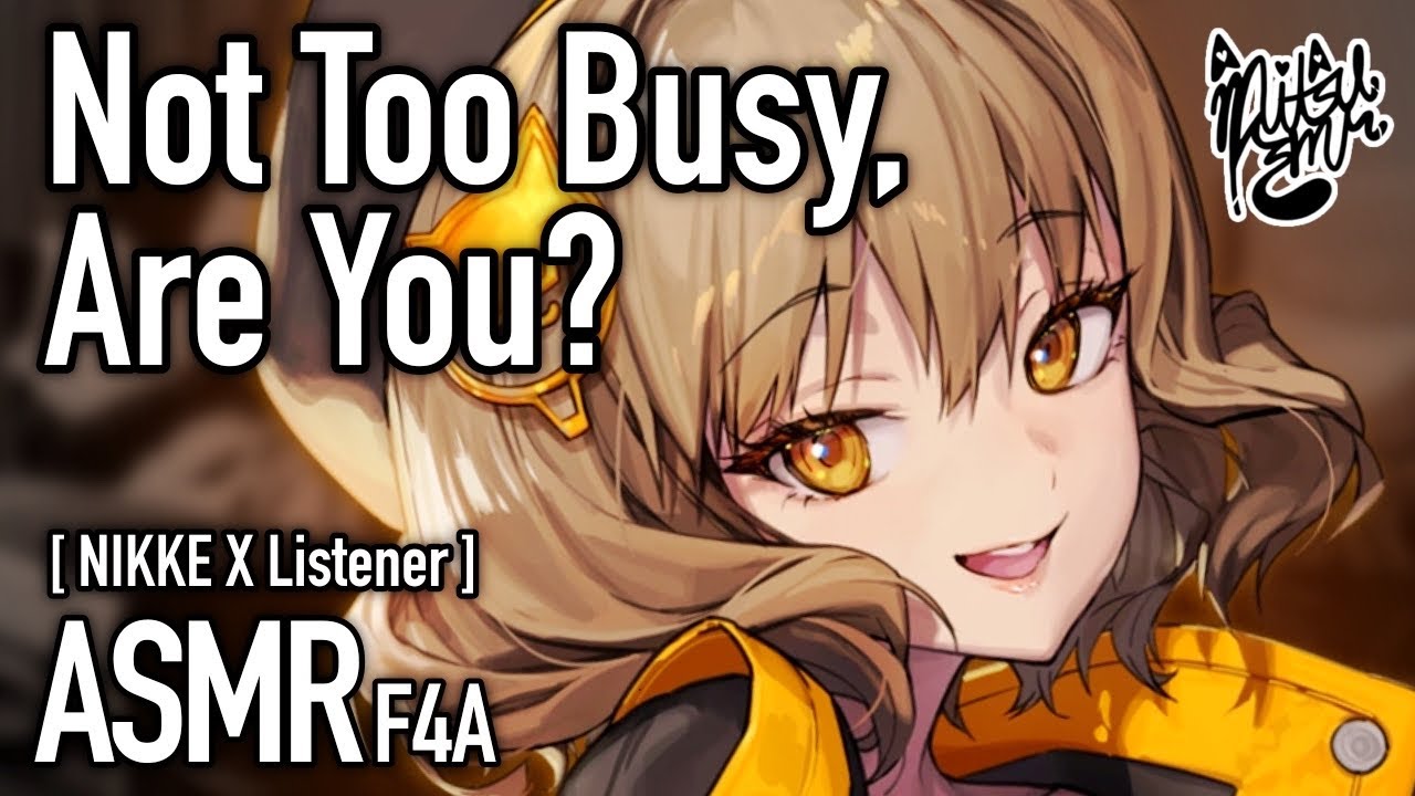 Anis Bothers You~ [NIKKE ASMR] [Girlfriend X Listener] [F4A Audio RP]