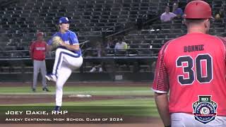 Joey Oakie Prospect Video, RHP, Ankeny Centennial High School Class of 2024