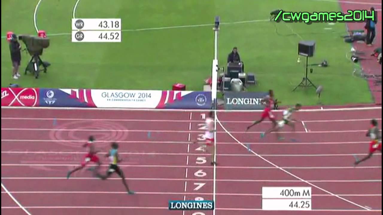 Men's 400m Final | Commonwealth Games 2014
