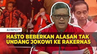 PDIP Ungkap Alasan Tak Undang Jokowi di Rakernas, Singgung Rekayasa Hukum di MK