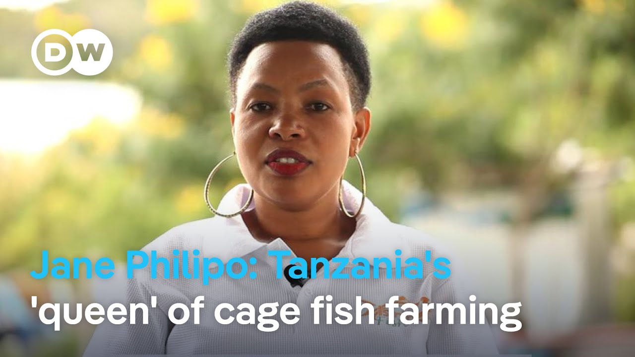 Still from Women defying the odds in Tanzania's fish farming sector