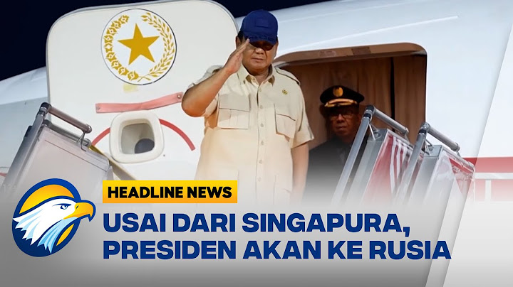 [HEADLINE NEWS 15/06] Presiden Prabowo Bertolak ke Singapura