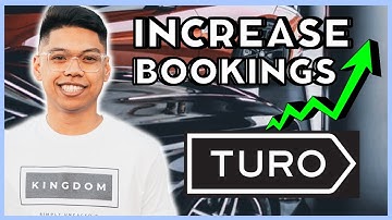 How To INCREASE Your BOOKINGS On Turo | 3 keys