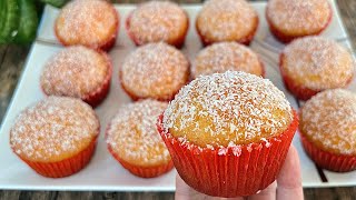 Easy plain vanilla muffin recipe. Super soft and fluffy. Easy Baking.