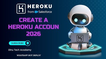 Create Free Heroku Account (and get it verified to raise limits) 2026 | Heroku Sing up | part 01