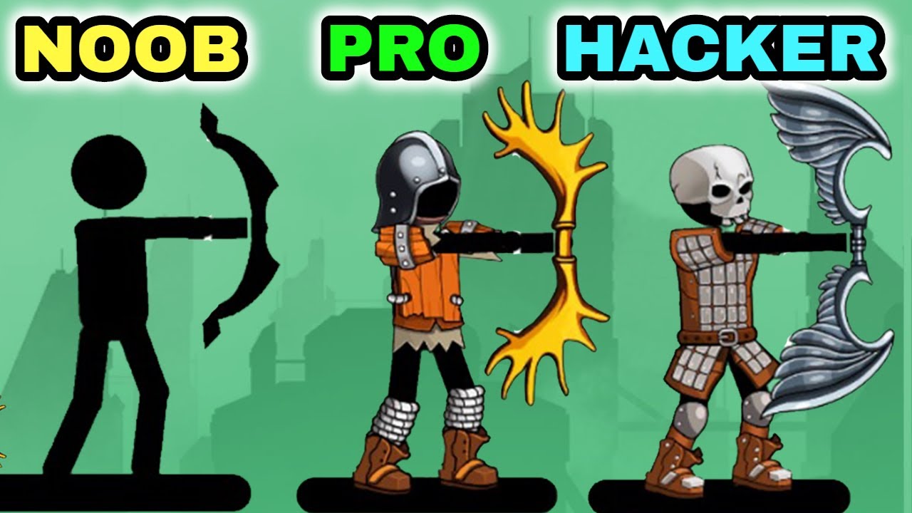 The Archers 2 - NOOB vs PRO vs HACKER