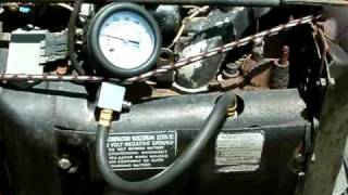 JOHN DEERE 400 KOHLER K532QS ENGINE COMPRESSION TEST