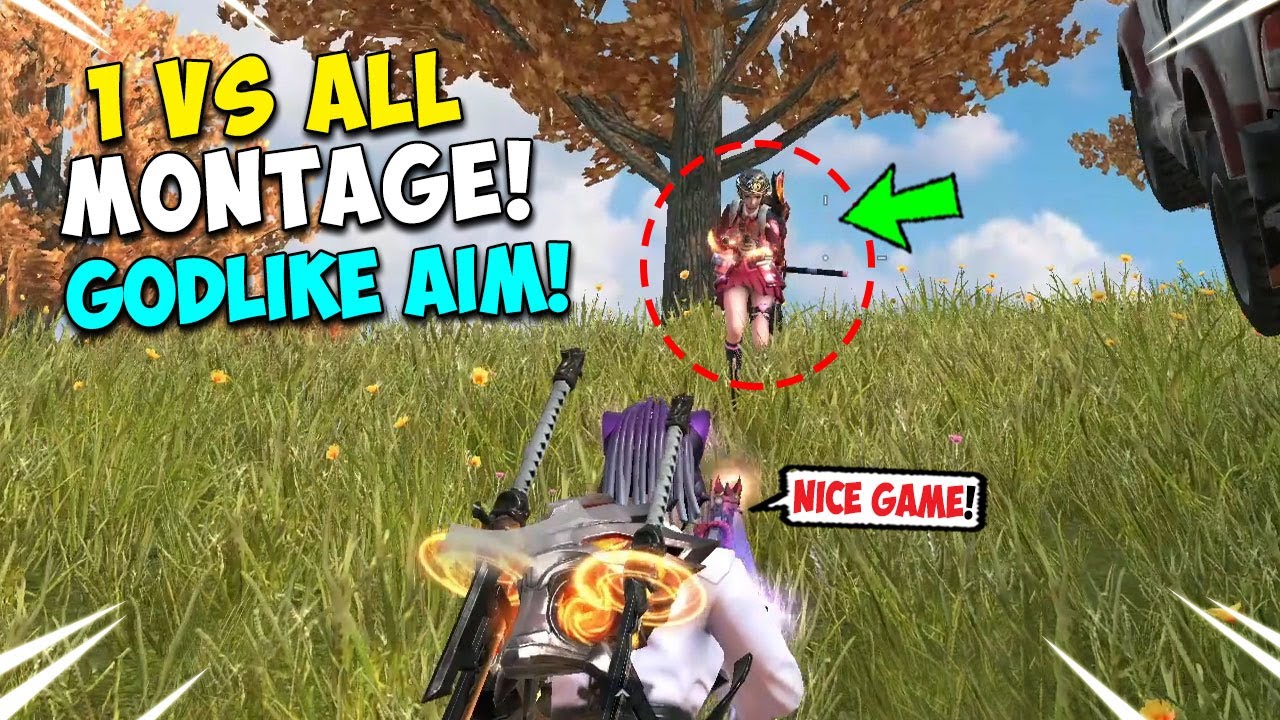 "GODLIKE AIM OUTPLAYS!" (ROS 1 VS ALL MONTAGE #79)