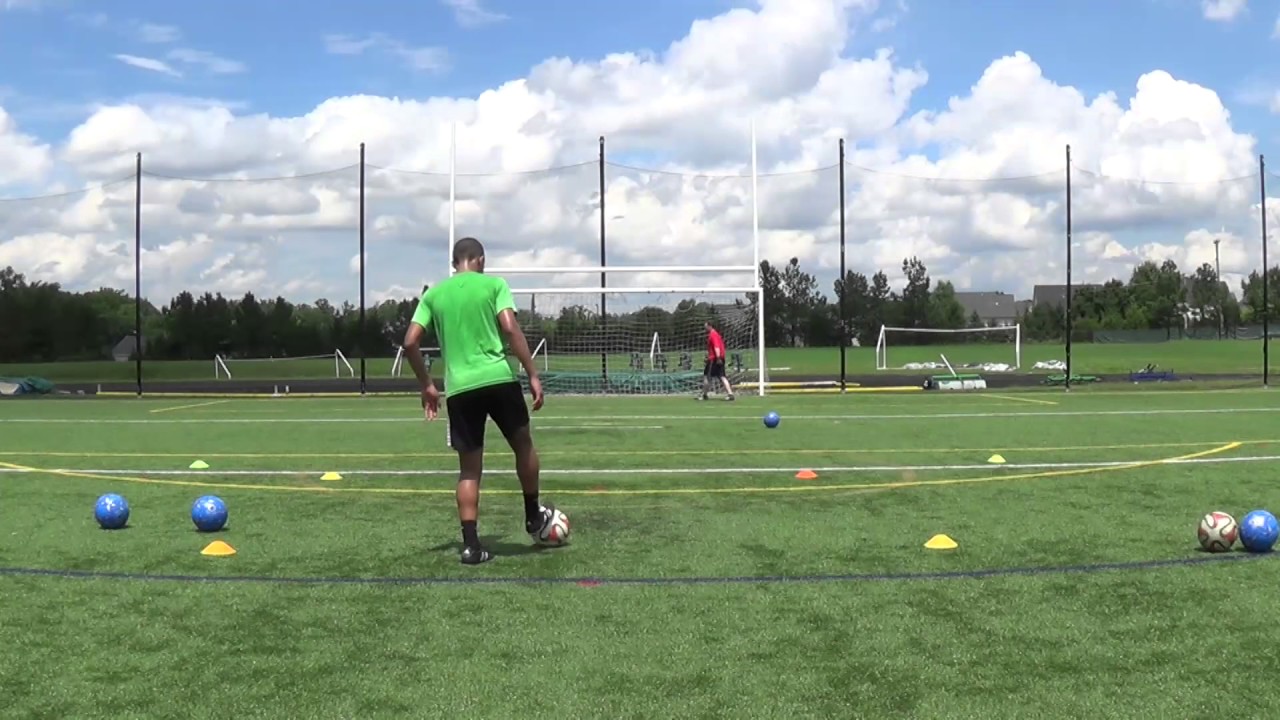 Soccer Finishing Drills Part 1 Shooting Practice YouTube