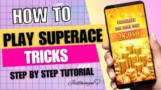 HOW TO PLAY SUPER ACE TRICKS 2024 | JIIELWAYEN | BEGINNERS GUIDE | STEP BY STEP TUTORIAL