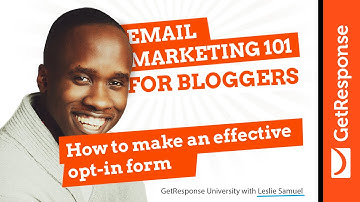 How to Make an Effective Opt-in Form | Leslie Samuel | Email Marketing 101 for Bloggers
