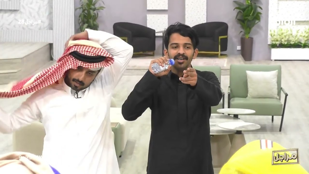 تأثيرات شاعر القلطة على نجوم مراجل بمحاورات شعرية مضحكة ! (مراجل28)