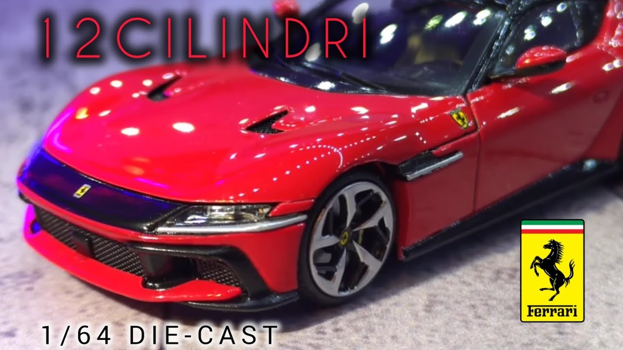 Ferrari 12Cilindri 1/64 Diecast by Phantom Knights