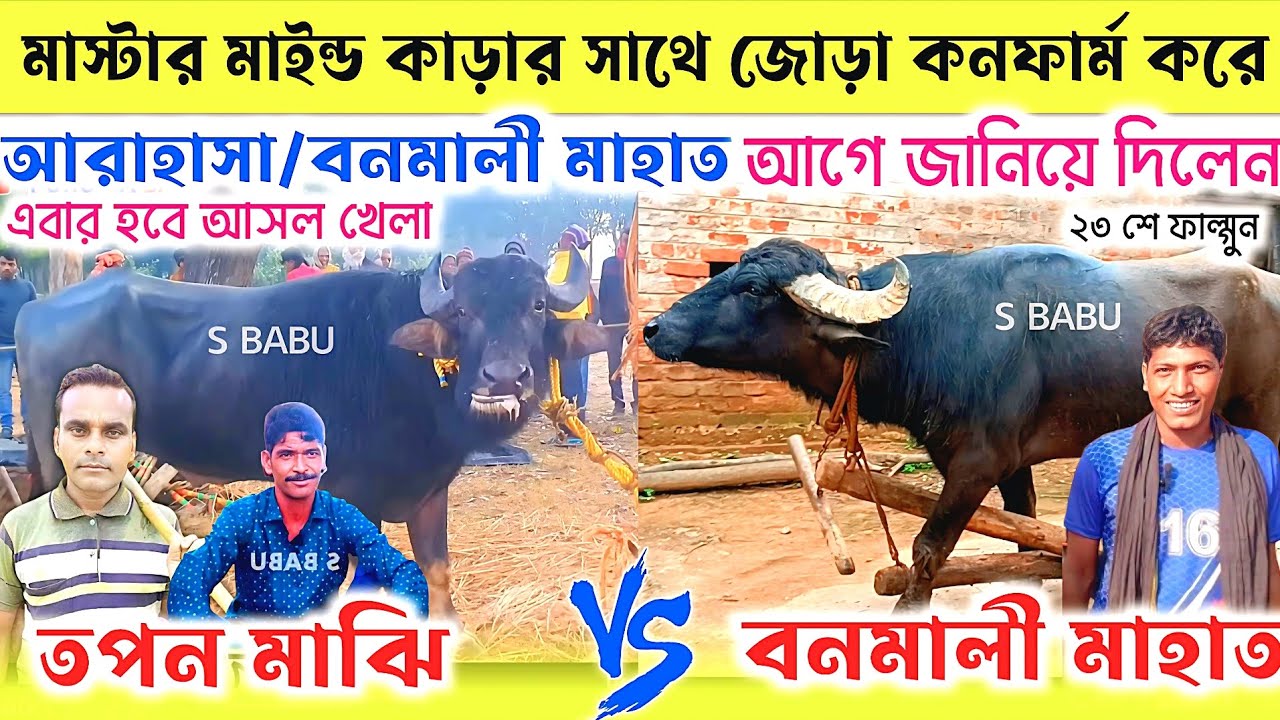 মাস্টার মাইন্ড কাড়ার সাথে জোড়া কনফাম করে👉আগেই জানিয়ে দিলাম বনমালী মাহাত✴️তপন মাঝি কে