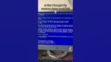 memory dump almost fails!!