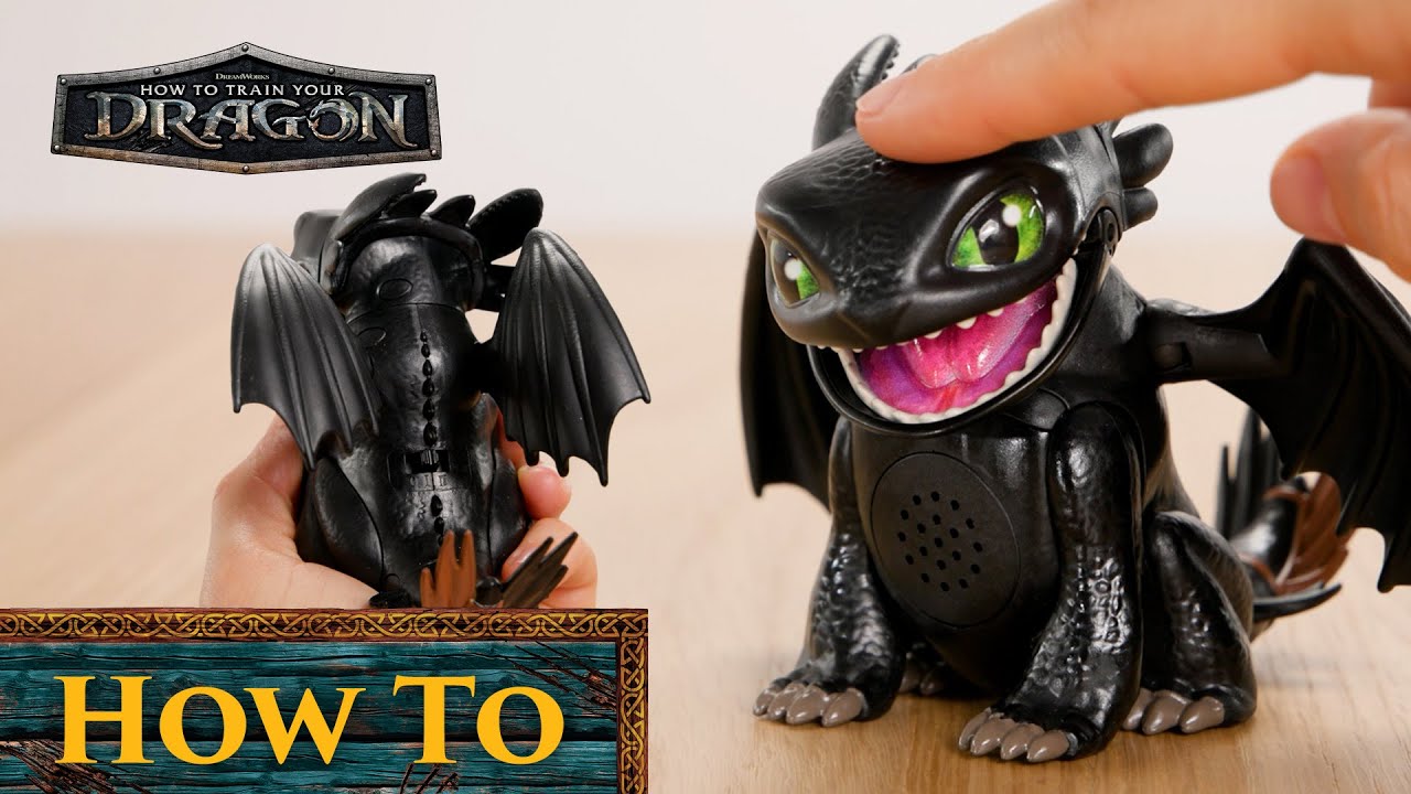Dreamworks How To Train Your Dragon Interactive Figure Roaring Minis