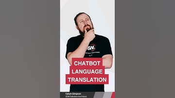 Chatbot Language Translation | Calum Simpson