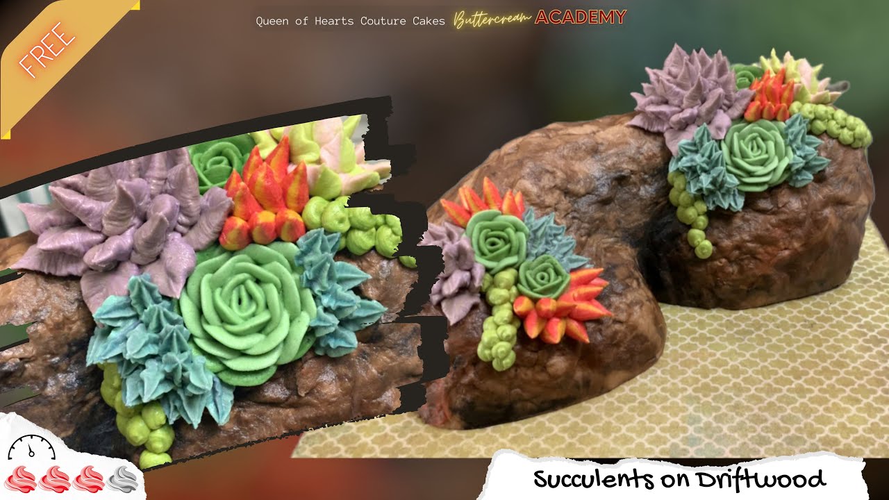 Buttercream Succulents: Art You Can Eat!
