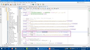 استعراض ومراجعة سريعة لأكواد الموقع - codeigniter دورة -