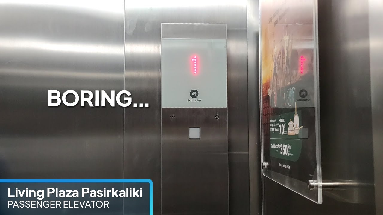 Schindler 3300 Traction Elevator - Living Plaza Pasirkaliki, Bandung